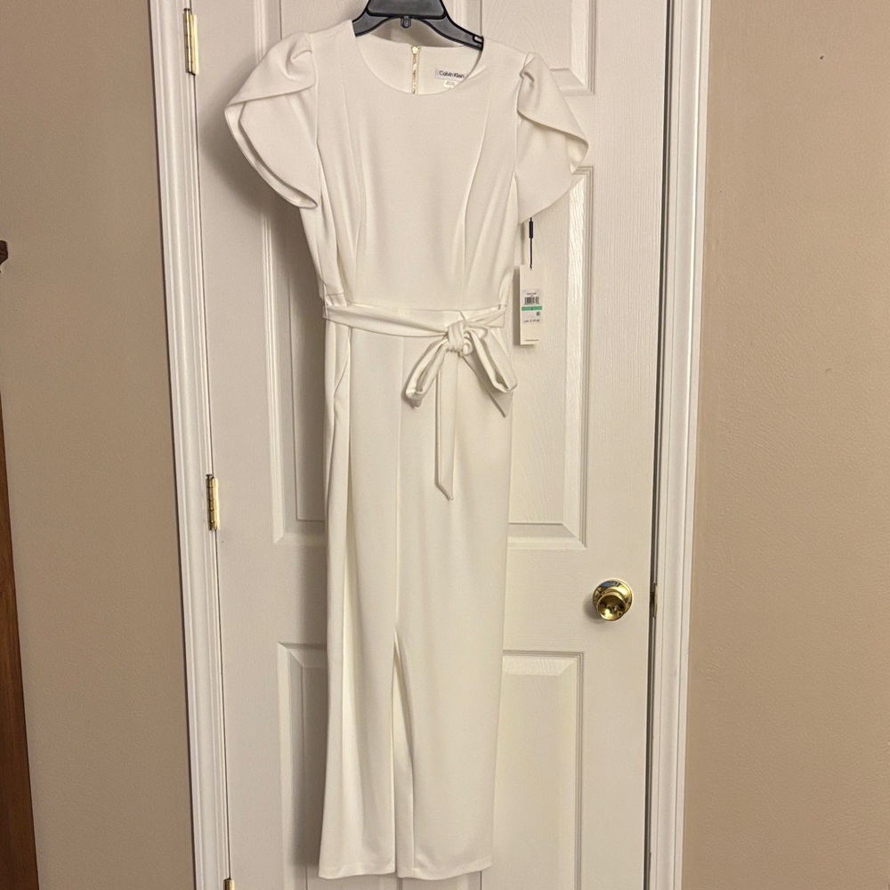 Elegant White Jumpsuit